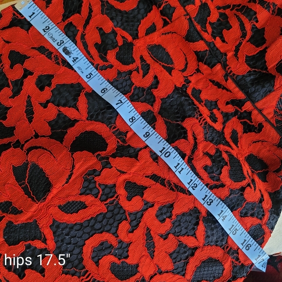 DVF WalkerTwoToned Lace Strapless Dress - Picture 7 of 7